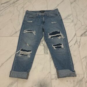 Aeropostale Boyfriend Distressed Jeans